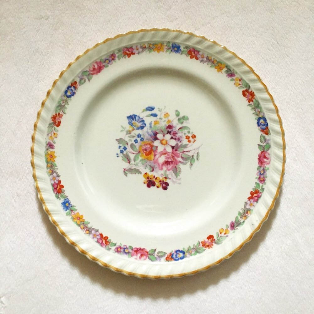 Vintage Old Staffordshire Johnson Bros England MARLOW Dessert Plate #6